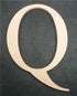 Wooden Alphabet Letter - A to Z